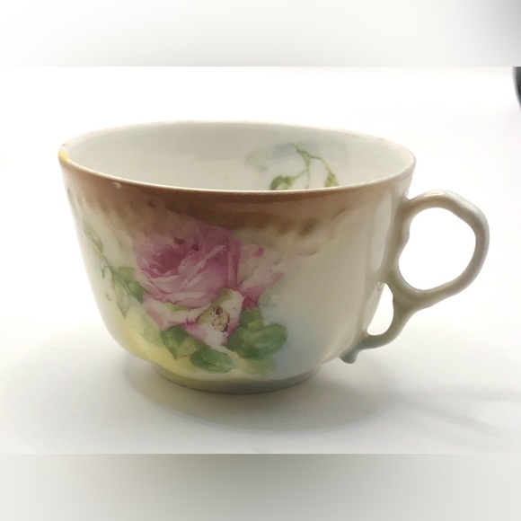 Rosenthal Floral Porcelain Tea Cups and Saucers - Antique - Picture 9 of 12